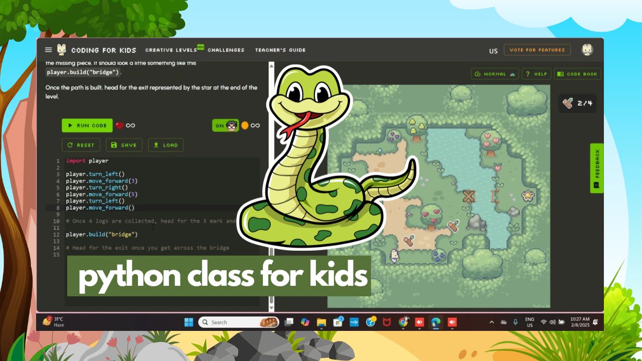Penang Kids Phyton Class