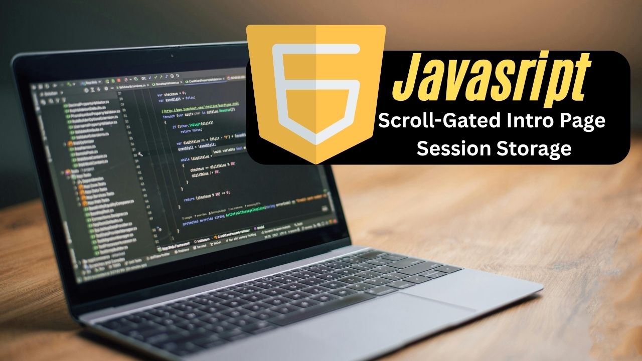 How to Create a Scroll-Based Intro Page